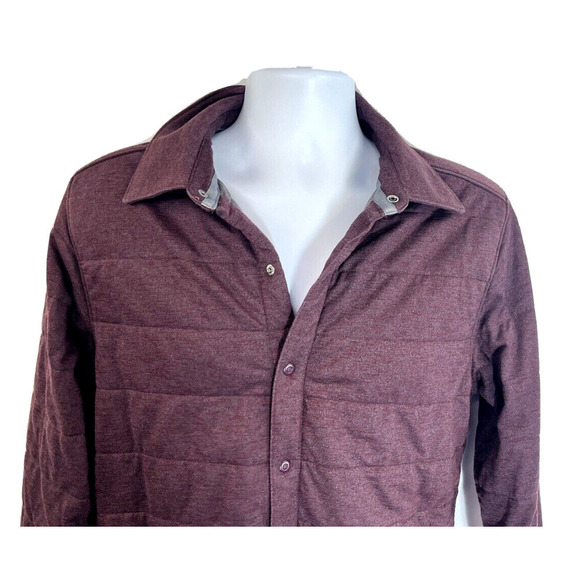 The North Face Mens Shacket Jacket Size Small Snap Insulated Puffer Outdoor - Picture 7 of 14